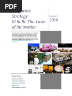 el bulli the taste of innovation